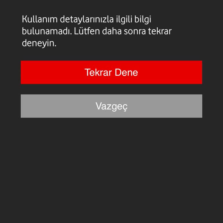Vodafone'un Ek Bedeller ve Hatalı İnternet Kullanım Sorunu