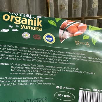 Migros Sanal Marketten Aldığım Orvital Yumurta Hayal Kırıklığı
