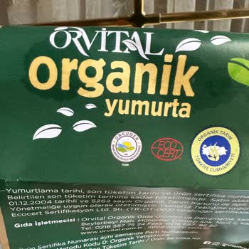Migros Sanal Marketten Aldığım Orvital Yumurta Hayal Kırıklığı