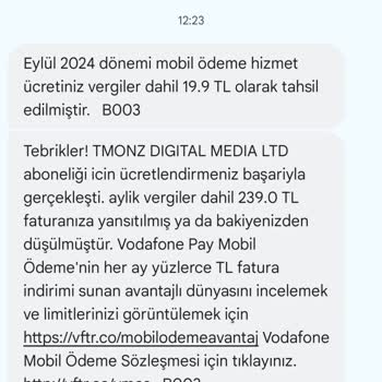 Onaysız Ceptefun Aboneliği ve Haksız Ücretlendirme