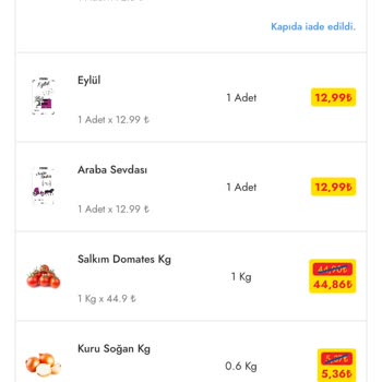 Cepte Şok İzmir Karşıyaka Alaybey Şubesi Eksik Ve Özensiz Ürün Teslimi