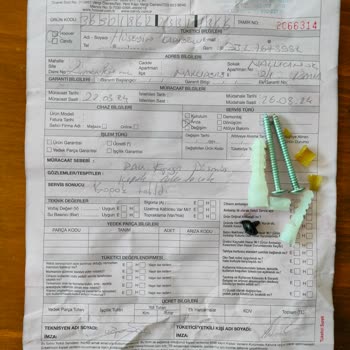 Hoover Servisin Hatalı Montajından Şikayet