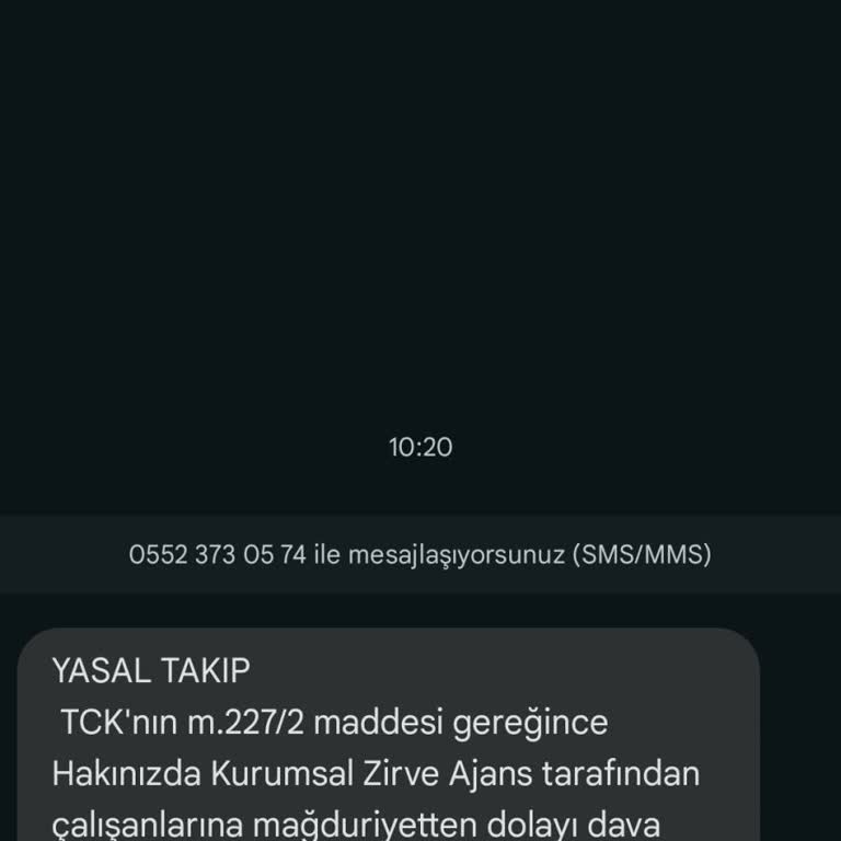 Ajans Zirve Zirve Ajans Dava