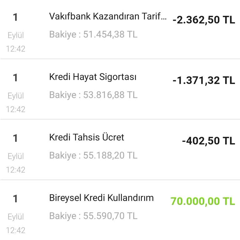 VakıfBank Kazandıran Tarife İademi İstiyorum