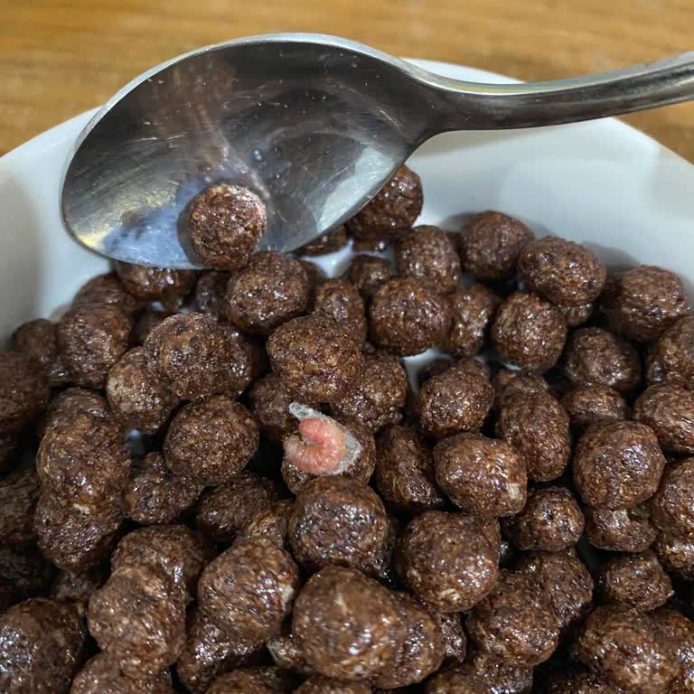 Yeni Aldığım Nesquik Paketinden Böcek Çıktı