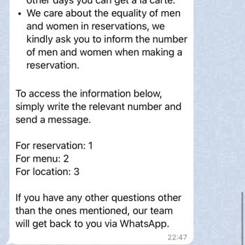 Mio's İstanbul Rezervasyon Ve İletişim Sorunları Yaşadık