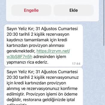 Mio's İstanbul Rezervasyon Ve İletişim Sorunları Yaşadık