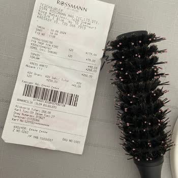 Rossmann'dan Aldığım Fön Tarağı Kullanımda Parçalandı