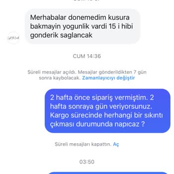 Light The Candle (lightcandless) Siparişin Gecikmesi Ve İletişim Eksikliği