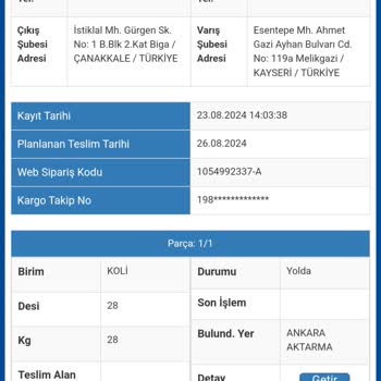 Koçtaş'tan Aldığım TV Ünitesi Kargoda Kayboldu, Çözüm Sunulmuyor
