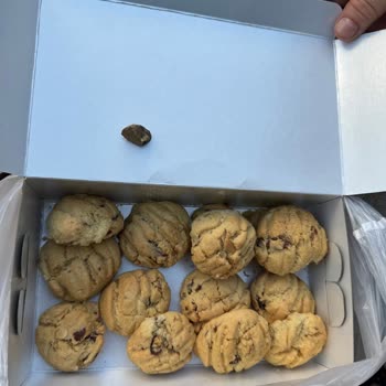 Damak Tadım Pastanesi Datça Badem Kurabiye İçerisinden Çıkan Taş!