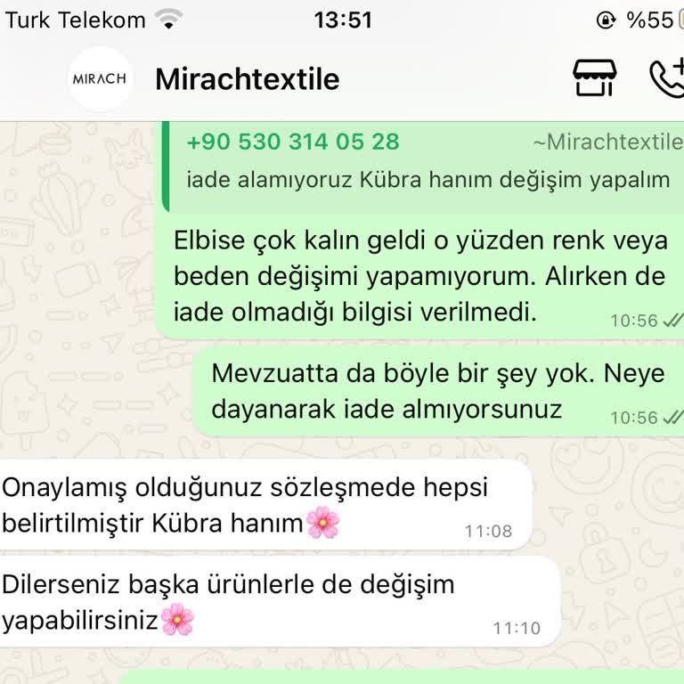 Mirach Textile Mirachtextile.com Alışverişim Hayal Kırıklığına Dönüştü
