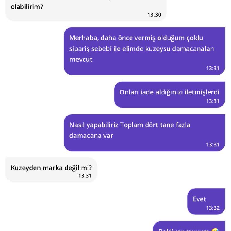 Getir Canlı Destek Görüşmenin Ortasında Susup Cevap Vermiyor