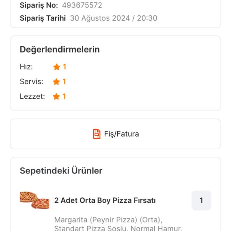 Migros Yemek Yanlış Teslimat Ve İade Sorunu