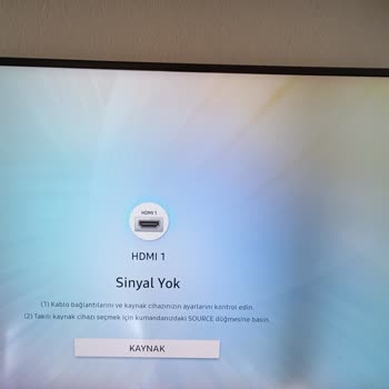 Samsung TV Bulutlanma Ve Kararma
