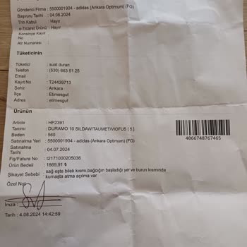 Adidas Spor Ayakkabı Duramo 10 (HP2391)