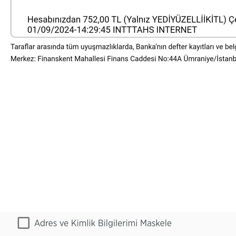 Ziraat Bankası Teklif Kesintisi Adı Altında Hesabımdan Para Çekilmiş
