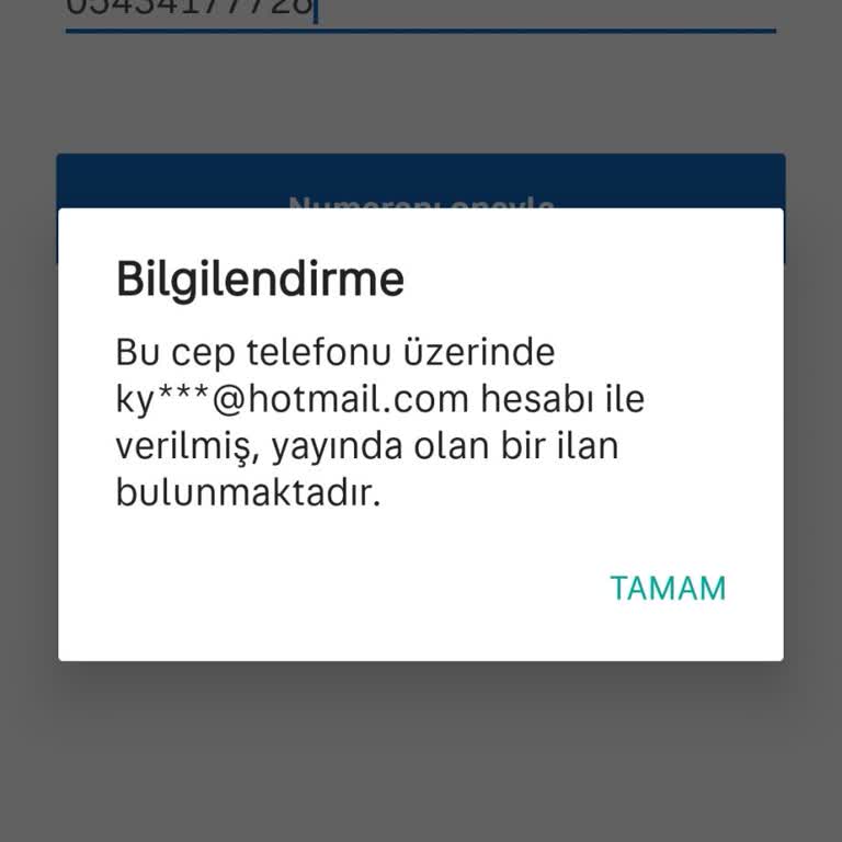 Sahibinden.com Hesabımda Hiçbir İlana Mesaj Atamıyorum