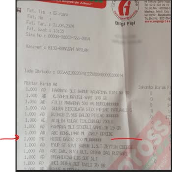 Niğde Gazozu Niğde Gazoz Kapak Bölgesi Paslı Çıktı.