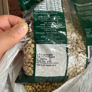 A101 Yöremce Mercimek Böcekli Çıktı