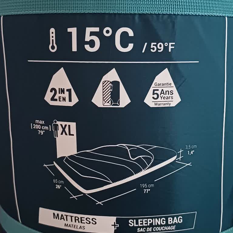 Decathlon 5 Yıl Garantili Uyku Tulumunun Arkasında Durmuyor