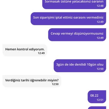 Getir İle Yaşadığım Sipariş Sorunu Ve İade Problemi