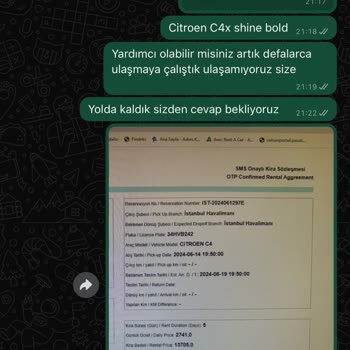 Avec Araç Kiralama, Araç Değişiminde Hesabımdan Fazla Para Çekilmesi