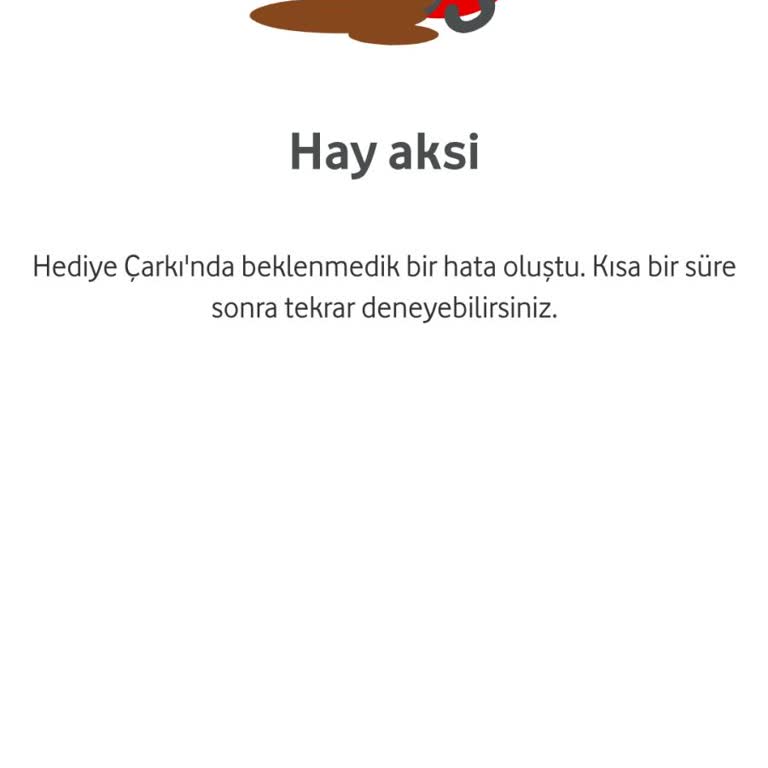 Vodafone Hediye Çarkı Sorunu ve Müşteri Hizmetlerine Ulaşamama