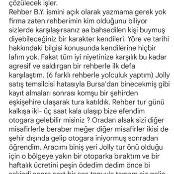 Jolly Tur'un Doğunun Hazineleri Turu Hakkında Olumsuz Deneyimim!