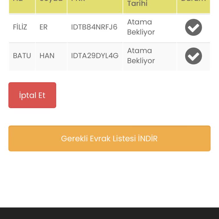 iData Yetkilileri Göreve Davet Ediyorum