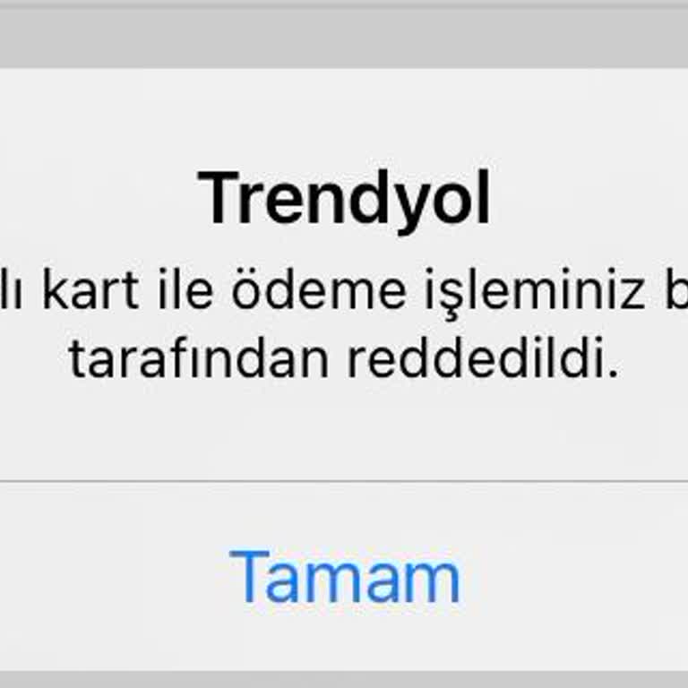 Ziraat Bankası Online Alışveriş Ödememi Reddediyor