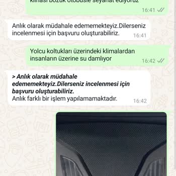 Kamil Koç Sıcak Havalarda Klimasız Otobüs Sorunu