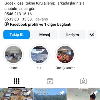 Göcek Tekne Turu Göcek Yat Turu