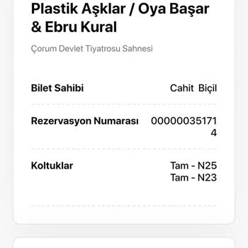 Biletinial Uygulamasının Sürekli Biletleri İptal Etmesi