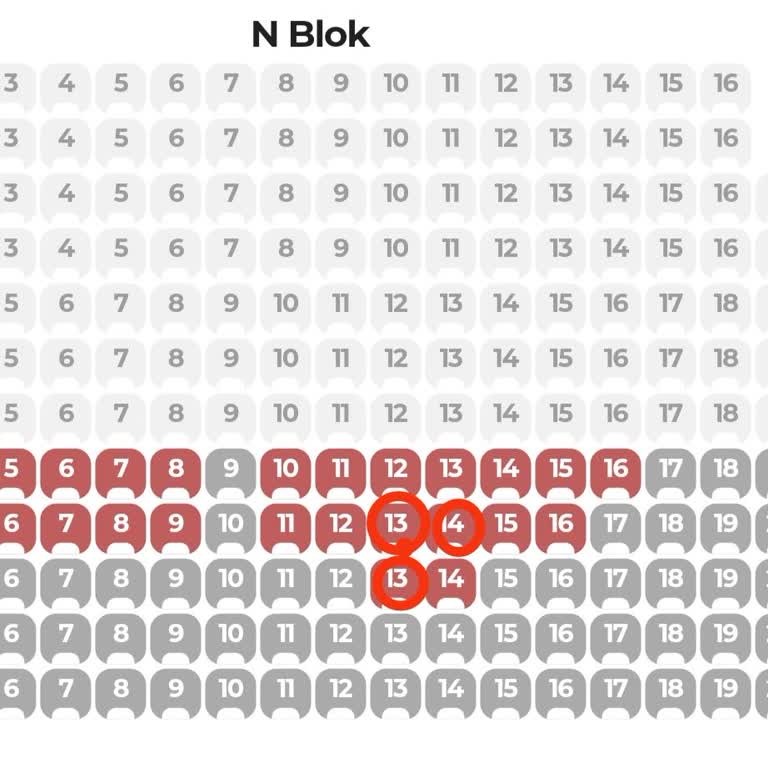 Bubilet Koltuk Yeri Değiştirme
