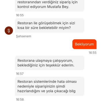 Migros Yemek Boşu Boşuna Sipariş Bekletiyor