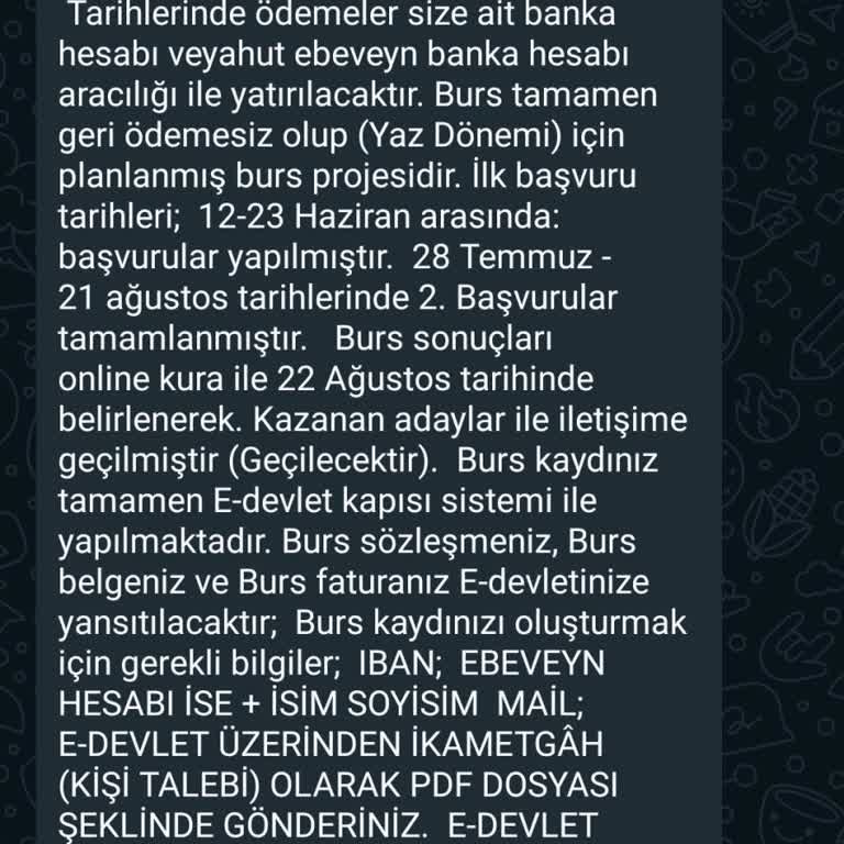 Acıbadem Vakfı (Burs Başvurusu) Sahte Burs Başvurusu Ve Kişisel Bilgilerimin Güvenliği