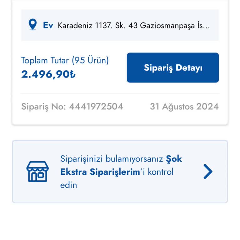 Şok Marketler Gelmek Bilmeyen Sipariş