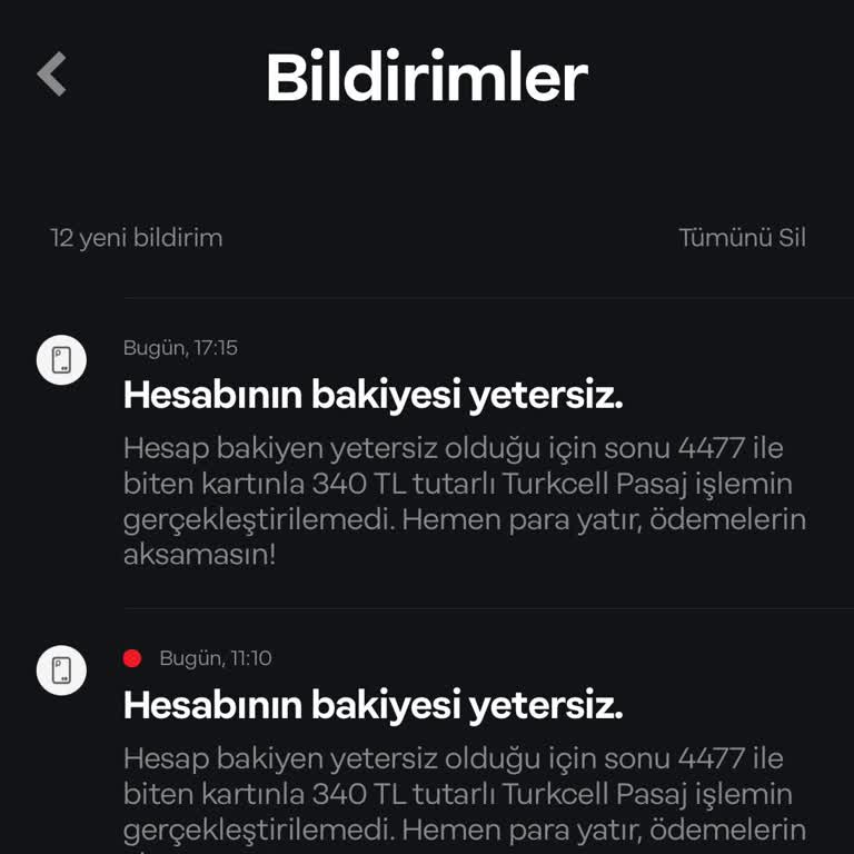 Papara Turkcell Pasaj İle Alakam Yokken 2 Kere 340 TL Çekmeye Çalışmış!