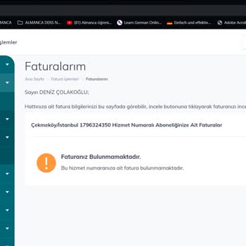 Koskoca TTNET Günlerdir Hata Veren Online İşlemler
