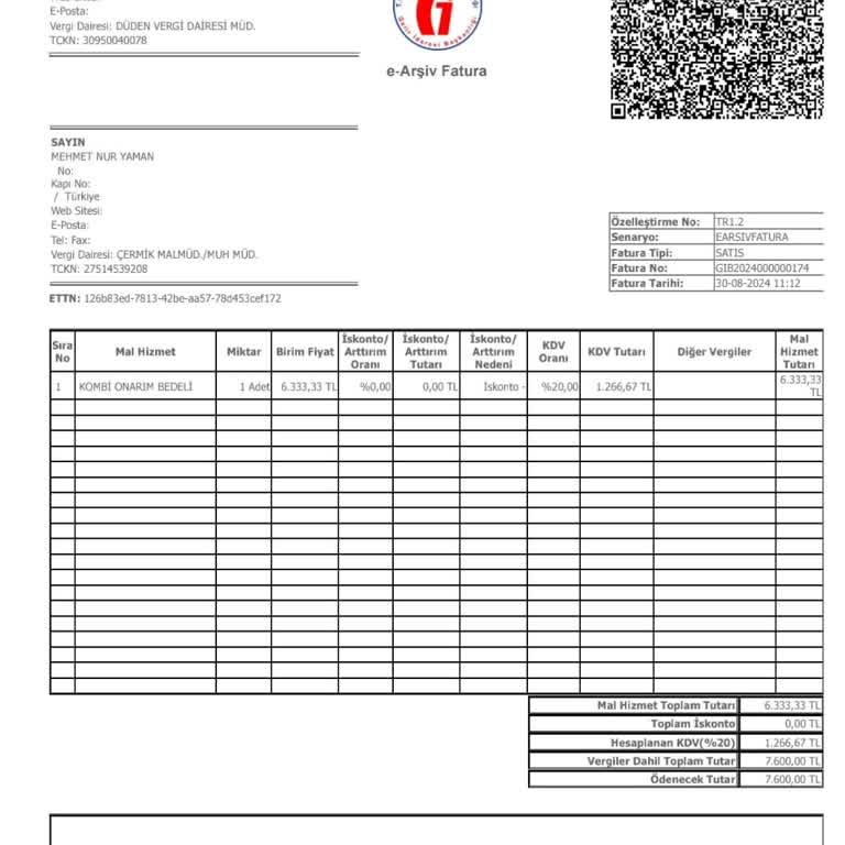 Daikin Garantili Kombiden Ücret Aldılar