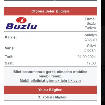 Buzlu TURİZM'DEN Bilet Alırken İki Kere Düşün Ün!