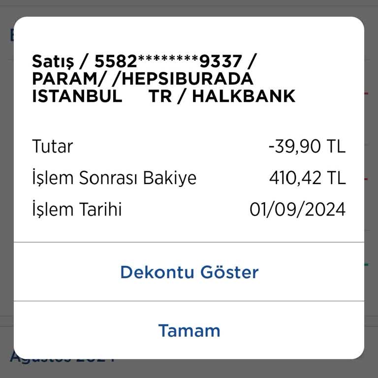 Hepsiburada Haberim Olmadan Hesabımdan Para Çekildi
