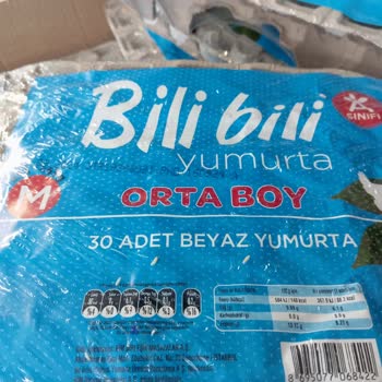 BİM Mağazasında Bili Bili Yumurtadan Şikayetçiyim