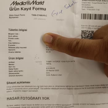 Tefal Şarjlı Süpürge Kâbusumuz Oldu.