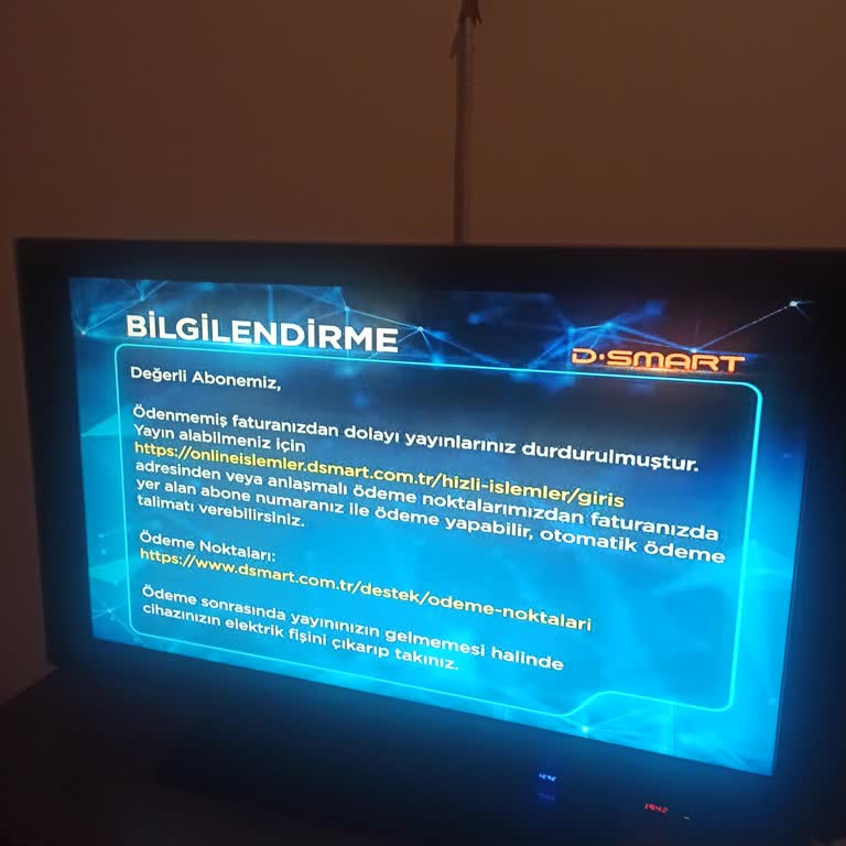 D-Smart Yayını Verilmiyor Ne Yapacağız?