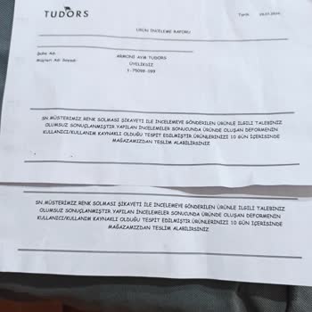 Tudors Gömlek Den Satın Aldığımız Ürün