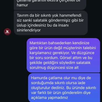Kalicianlar (İnstagram) Ürün Kalitesi Ve Müşteri Hizmetleri Sorunu