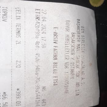 BİM Relax Termos 2 Litre