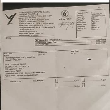 Trendyol Faturasız Ürün Satmış Ve Arızalı Ürünün Faturası Yok.